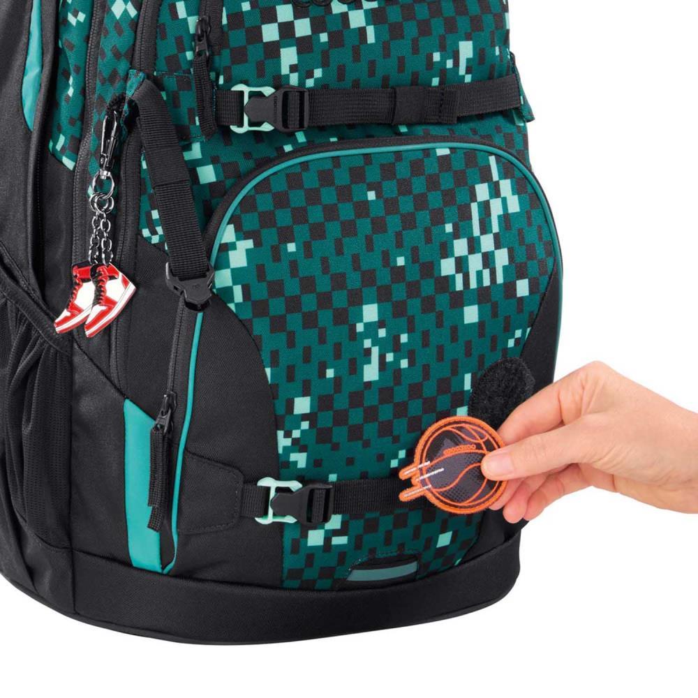 Coocazoo Porter Pixel Blox Schulrucksack Set 2tlg.