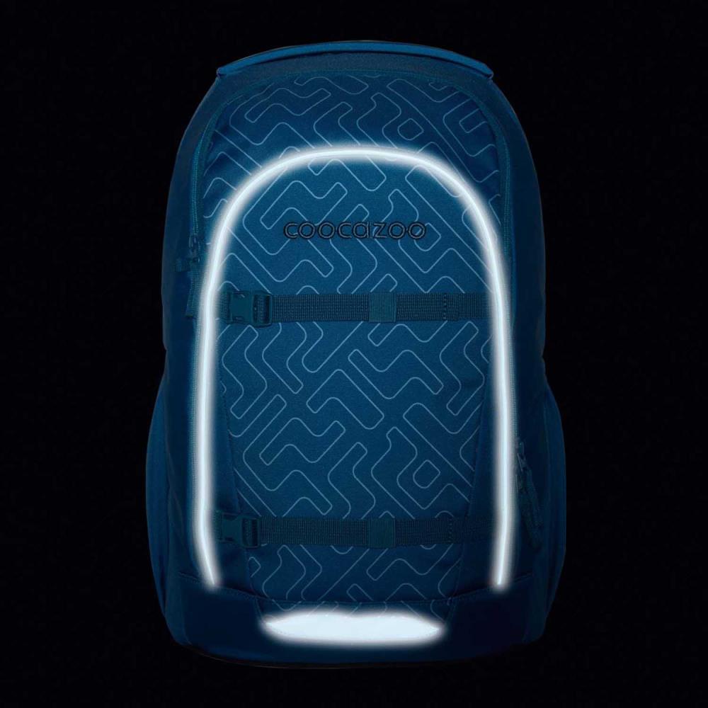 Coocazoo Every Blue Maze Schulrucksack Set 2tlg.