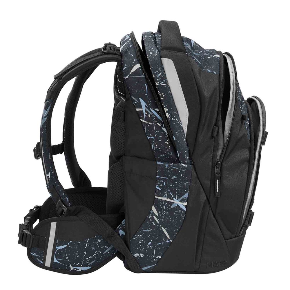 Coocazoo Mate Reflective Splash Schulrucksack Set 3tlg.