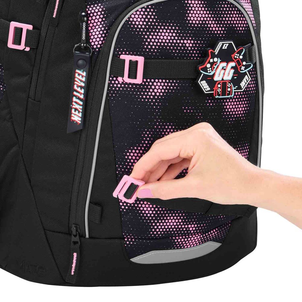 Coocazoo Mate Pink Illusion Schulrucksack