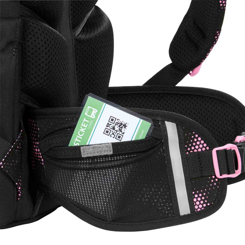 Coocazoo Porter Pink Illusion Schulrucksack Set 2tlg.