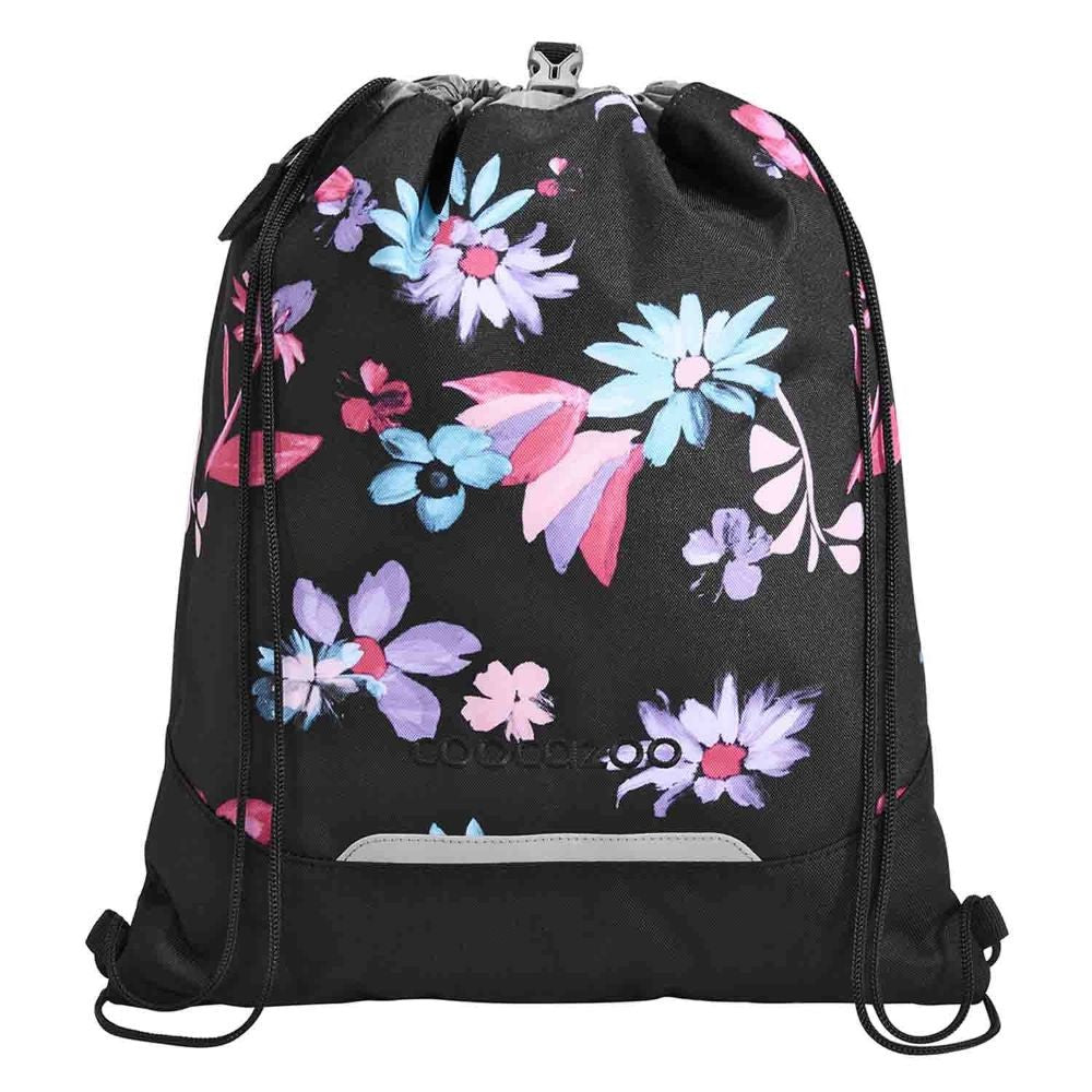 Coocazoo Porter Floral Artnight Schulrucksack Set 3tlg.