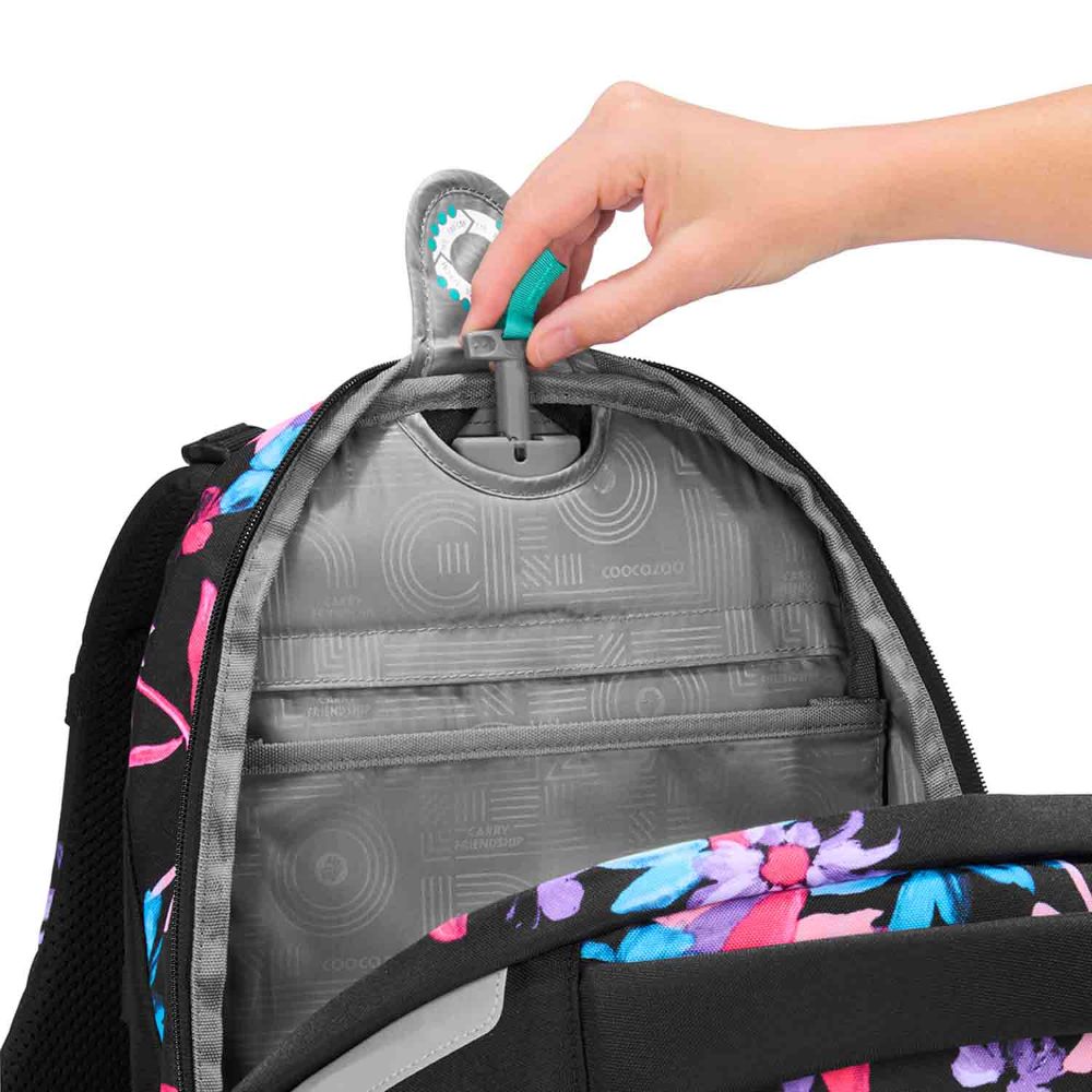 Coocazoo Porter Floral Artnight Schulrucksack Set 2tlg.