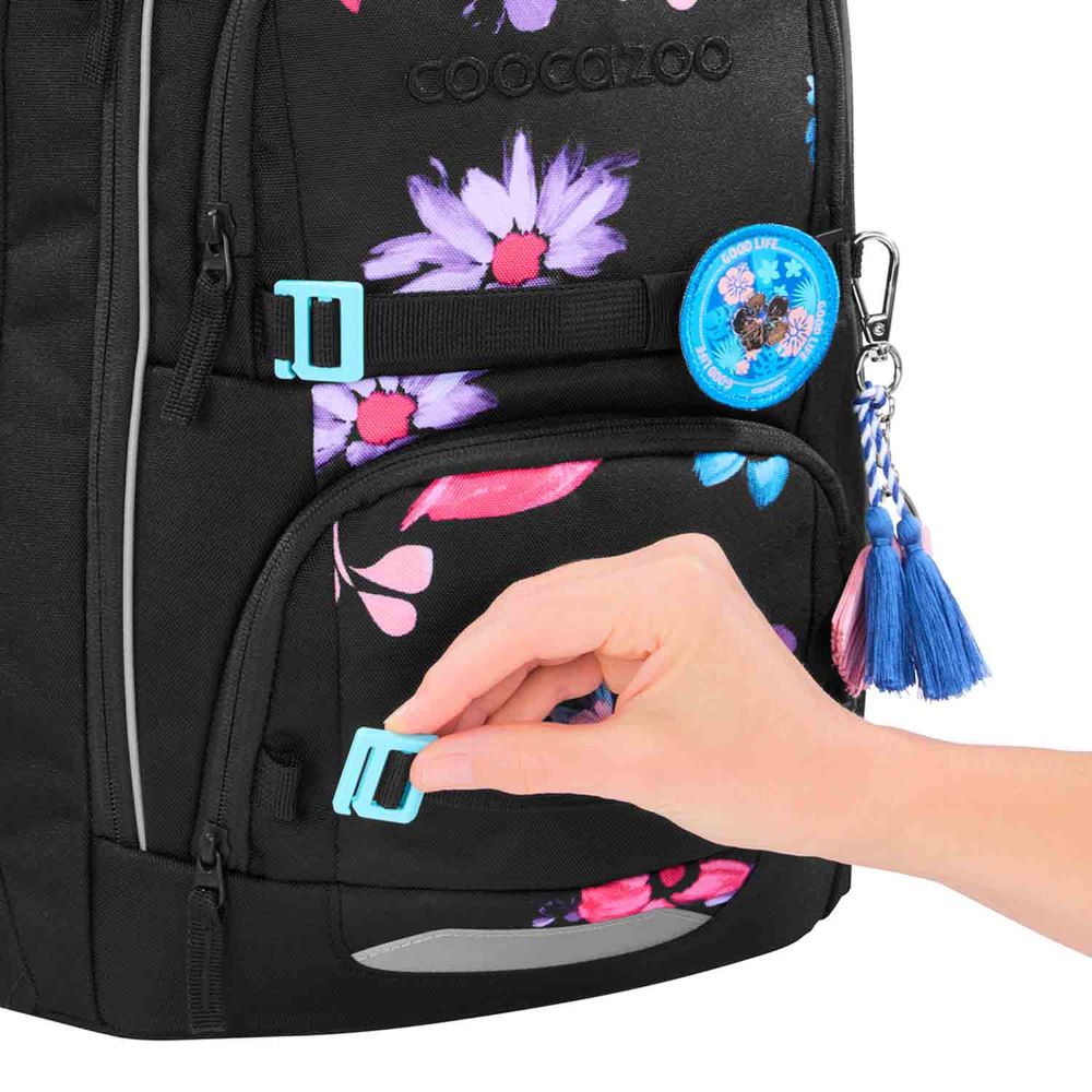 Coocazoo Porter Floral Artnight Schulrucksack