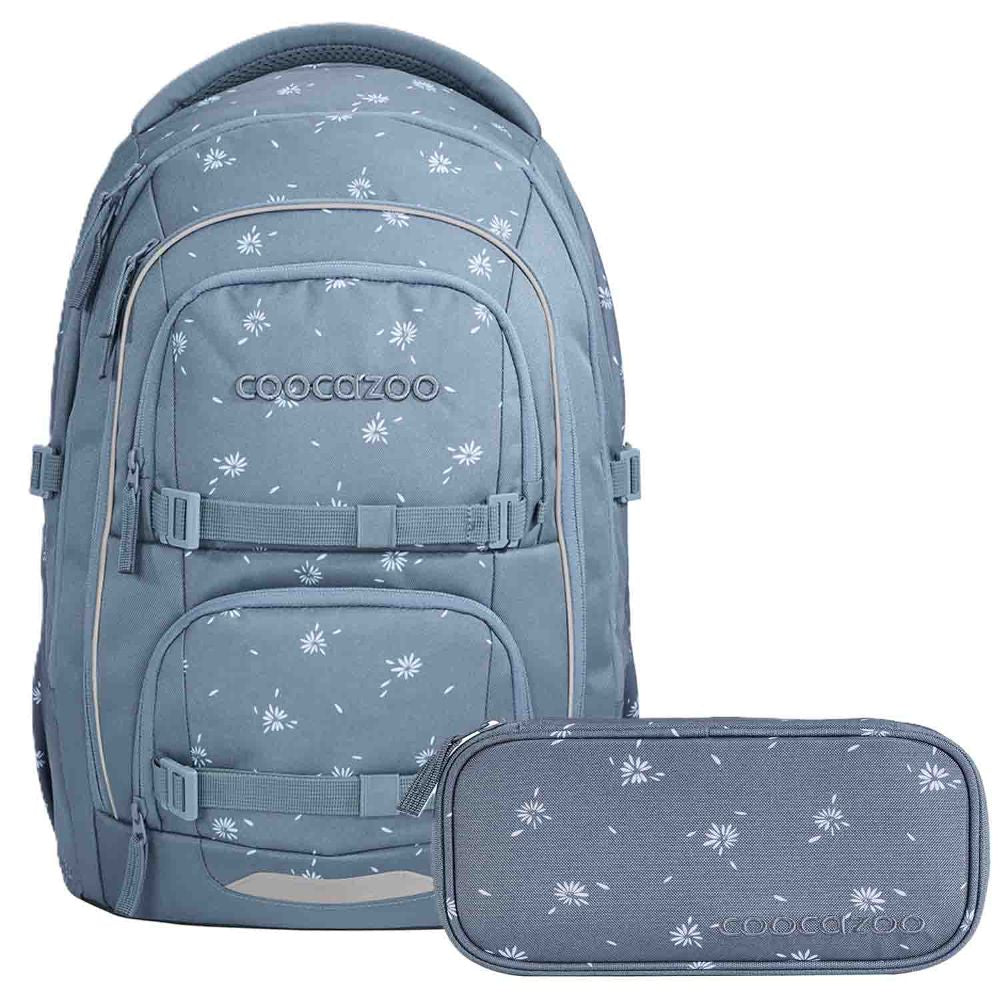 Coocazoo Porter Bloomy Daisy Schulrucksack Set 2tlg.