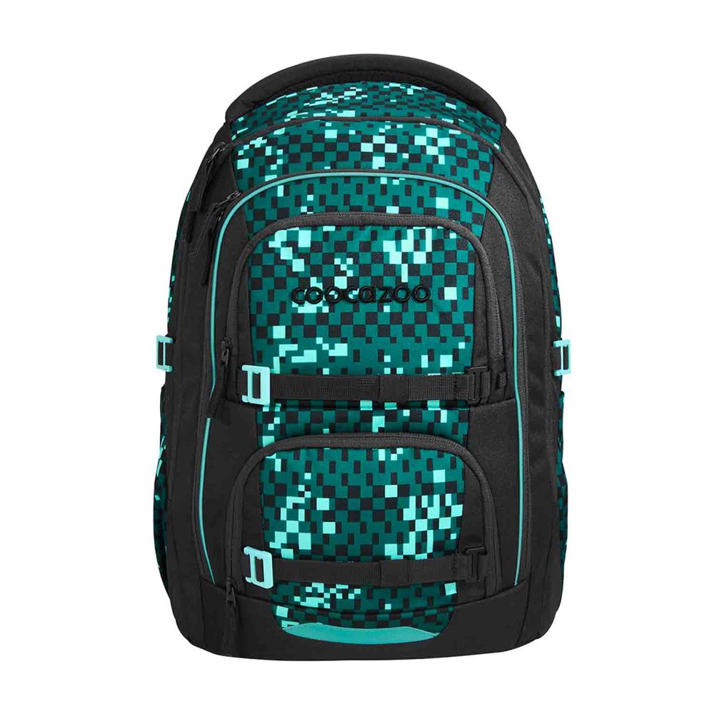 Coocazoo Porter Pixel Blox Schulrucksack Set 2tlg.