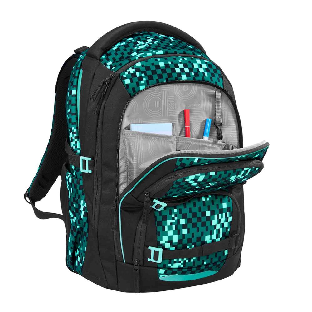 Coocazoo Porter Pixel Blox Schulrucksack Set 2tlg.