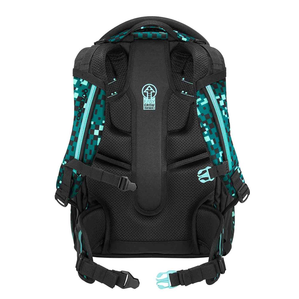 Coocazoo Porter Pixel Blox Schulrucksack Set 2tlg.