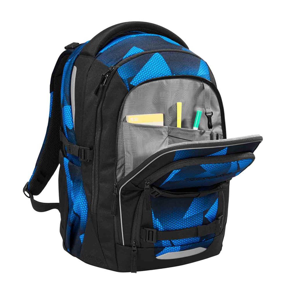 Coocazoo Porter Electric Ice Schulrucksack Set 3tlg.
