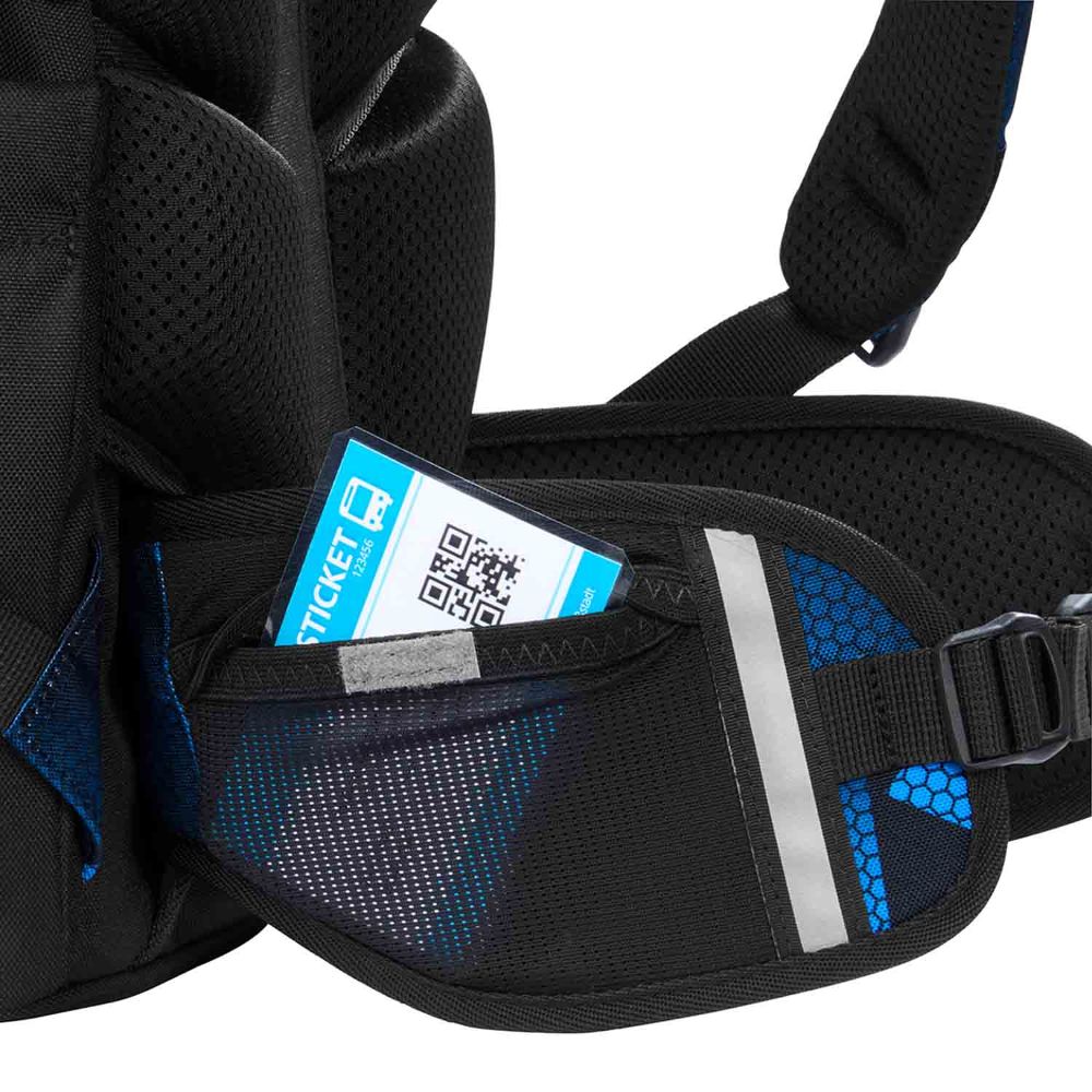 Coocazoo Porter Electric Ice Schulrucksack Set 3tlg.