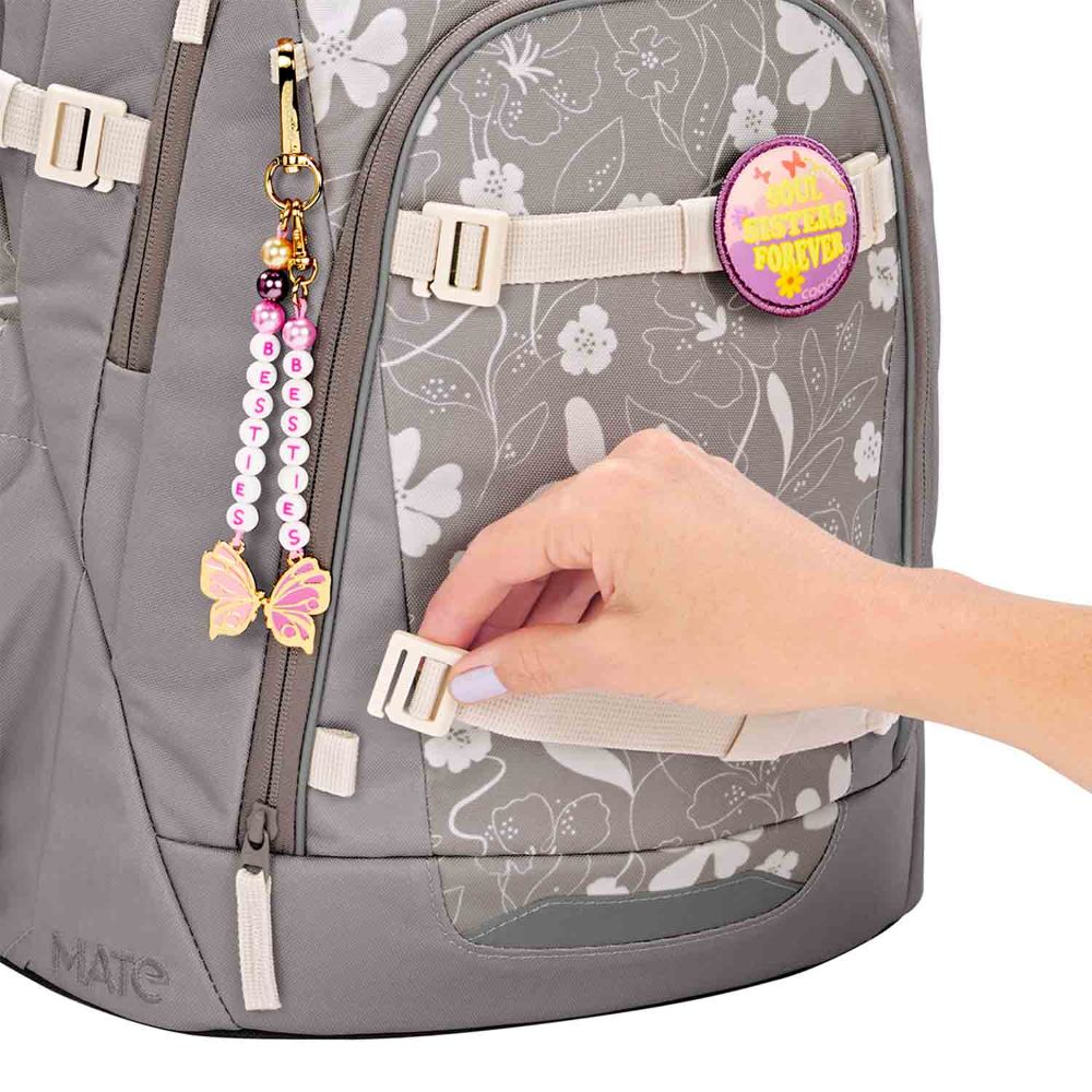 Coocazoo Mate Vanilla Bloom Schulrucksack