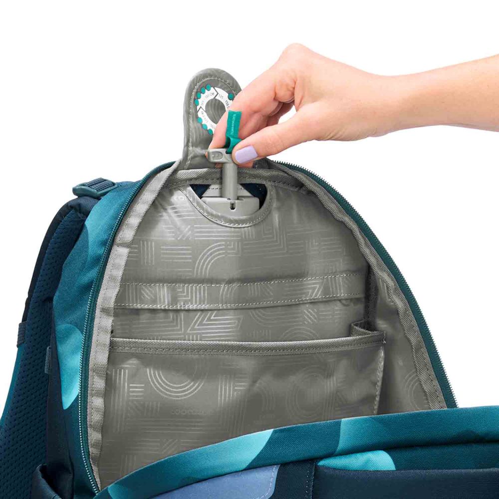 Coocazoo Mate Aqua Flow Schulrucksack Set 3tlg.