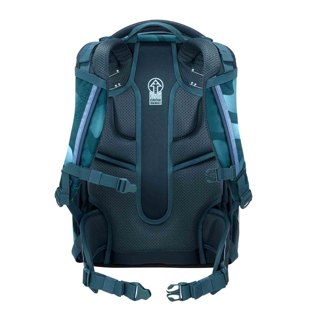 Coocazoo Mate Aqua Flow Schulrucksack Set 3tlg.