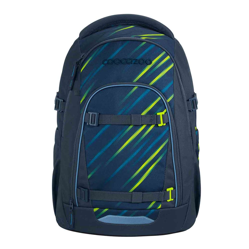 Coocazoo Mate Fast Lime Schulrucksack Set 3tlg.