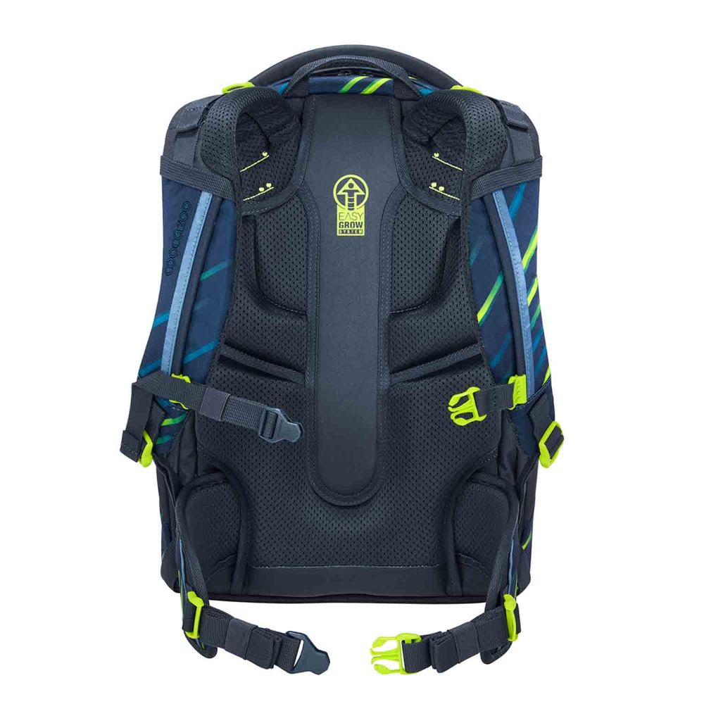 Coocazoo Mate Fast Lime Schulrucksack Set 3tlg.