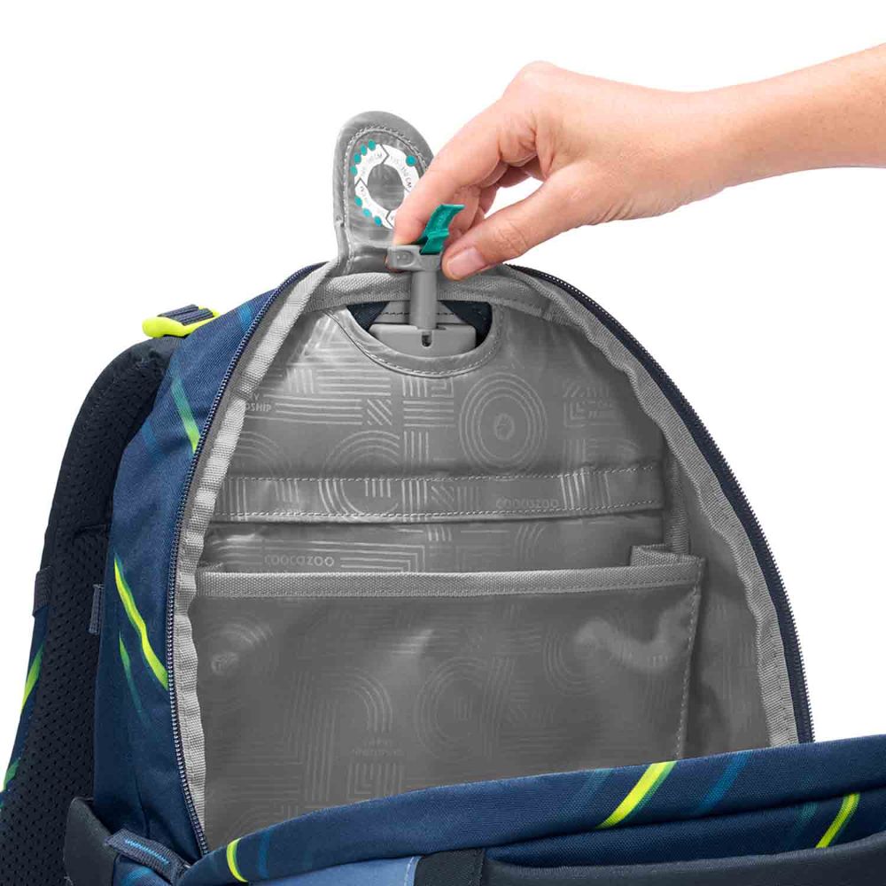 Coocazoo Mate Fast Lime Schulrucksack Set 3tlg.
