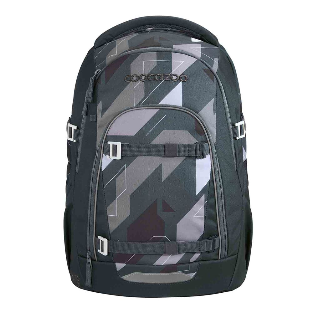 Coocazoo Mate Dark Race Schulrucksack Set 3tlg.