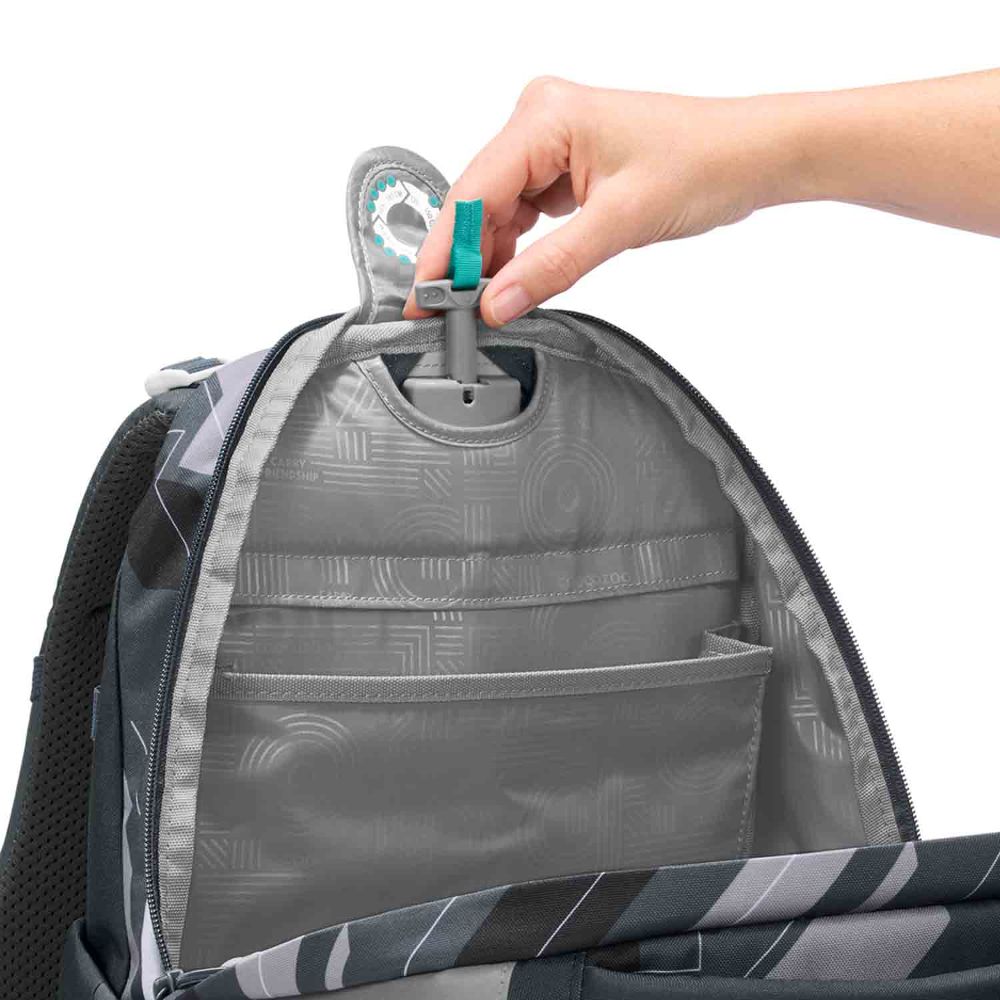 Coocazoo Mate Dark Race Schulrucksack Set 3tlg.