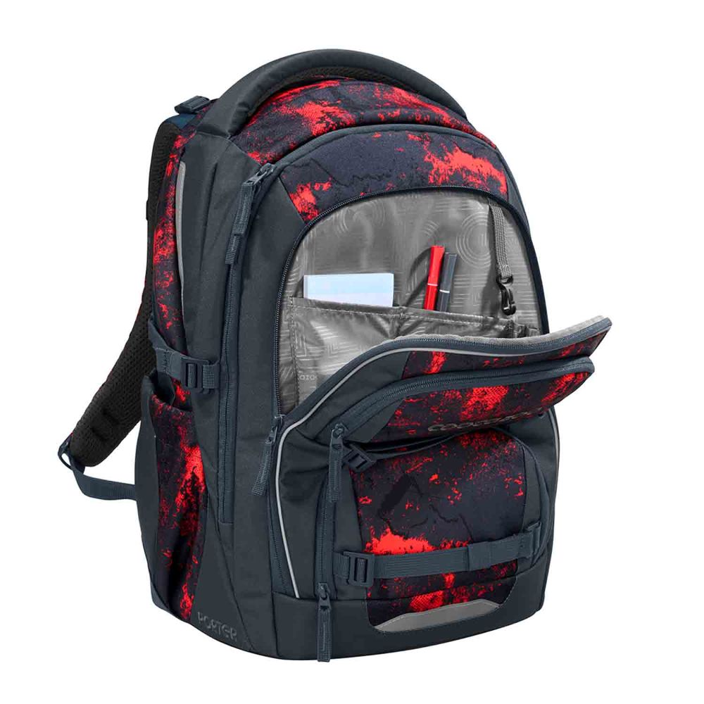 Coocazoo Porter Broken Black Schulrucksack