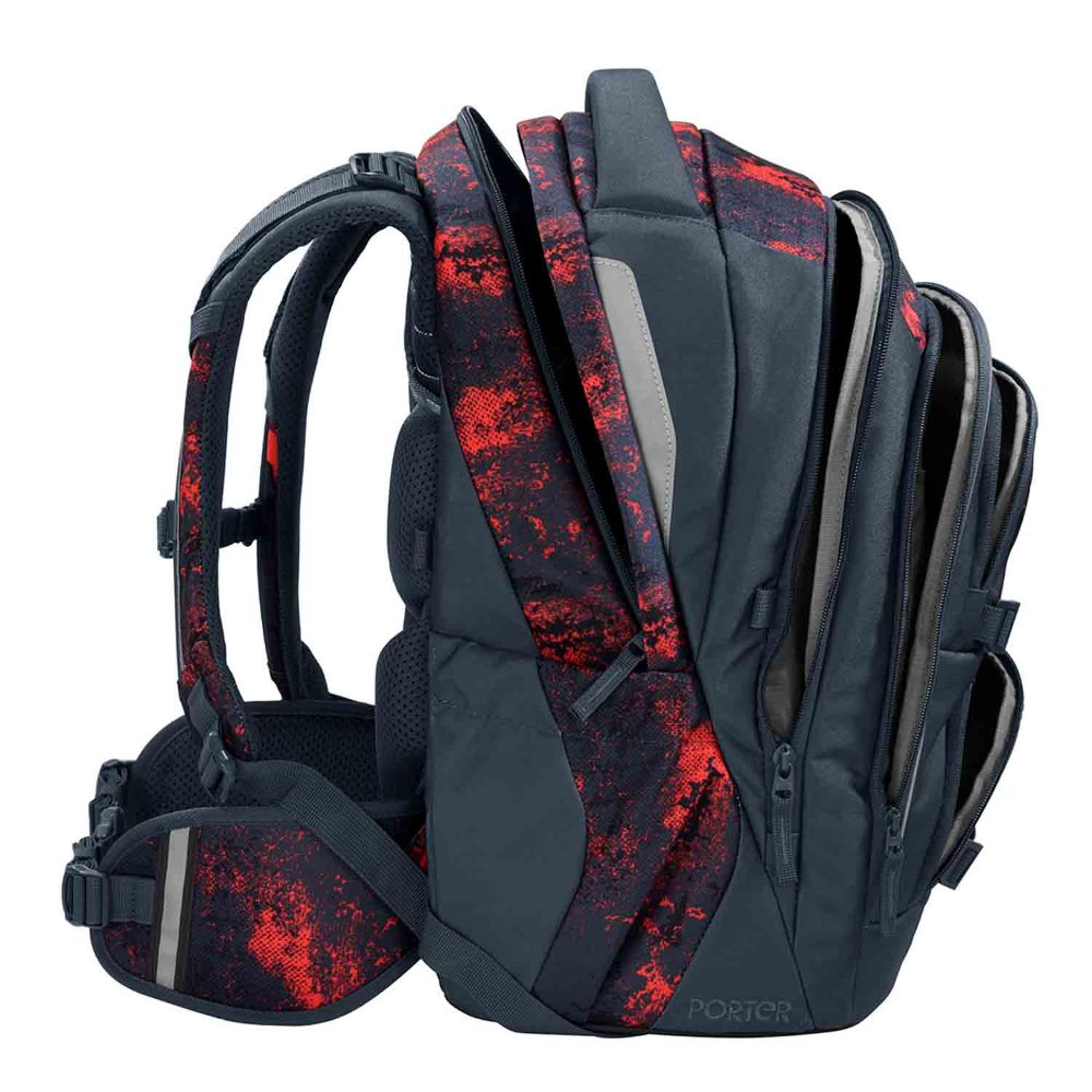 Coocazoo Porter Broken Black Schulrucksack