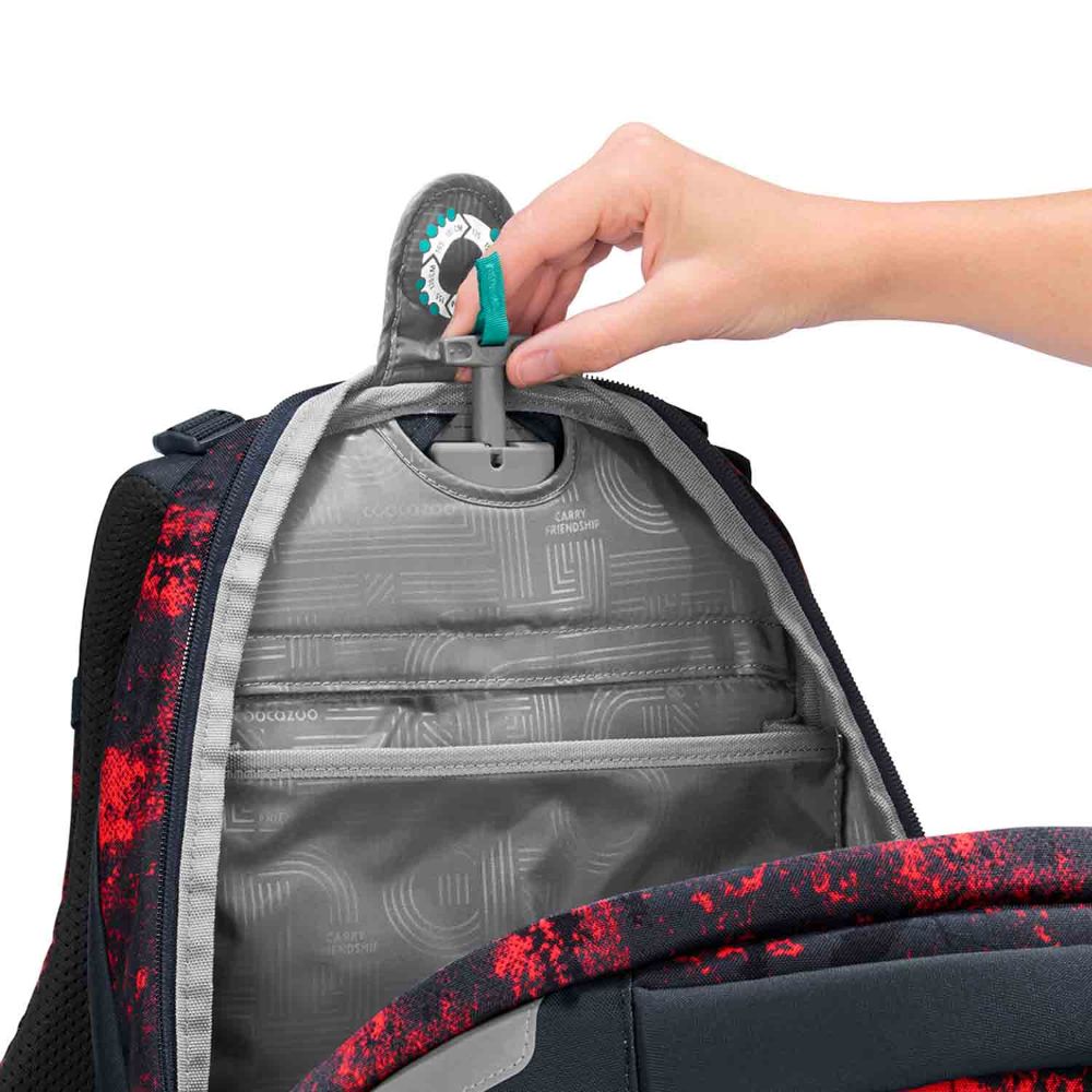 Coocazoo Porter Broken Black Schulrucksack