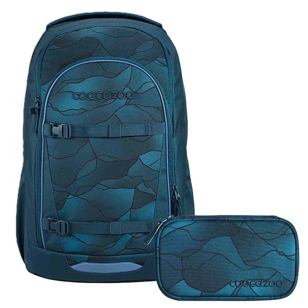 Coocazoo Every Crystal Waves Schulrucksack Set 2tlg.