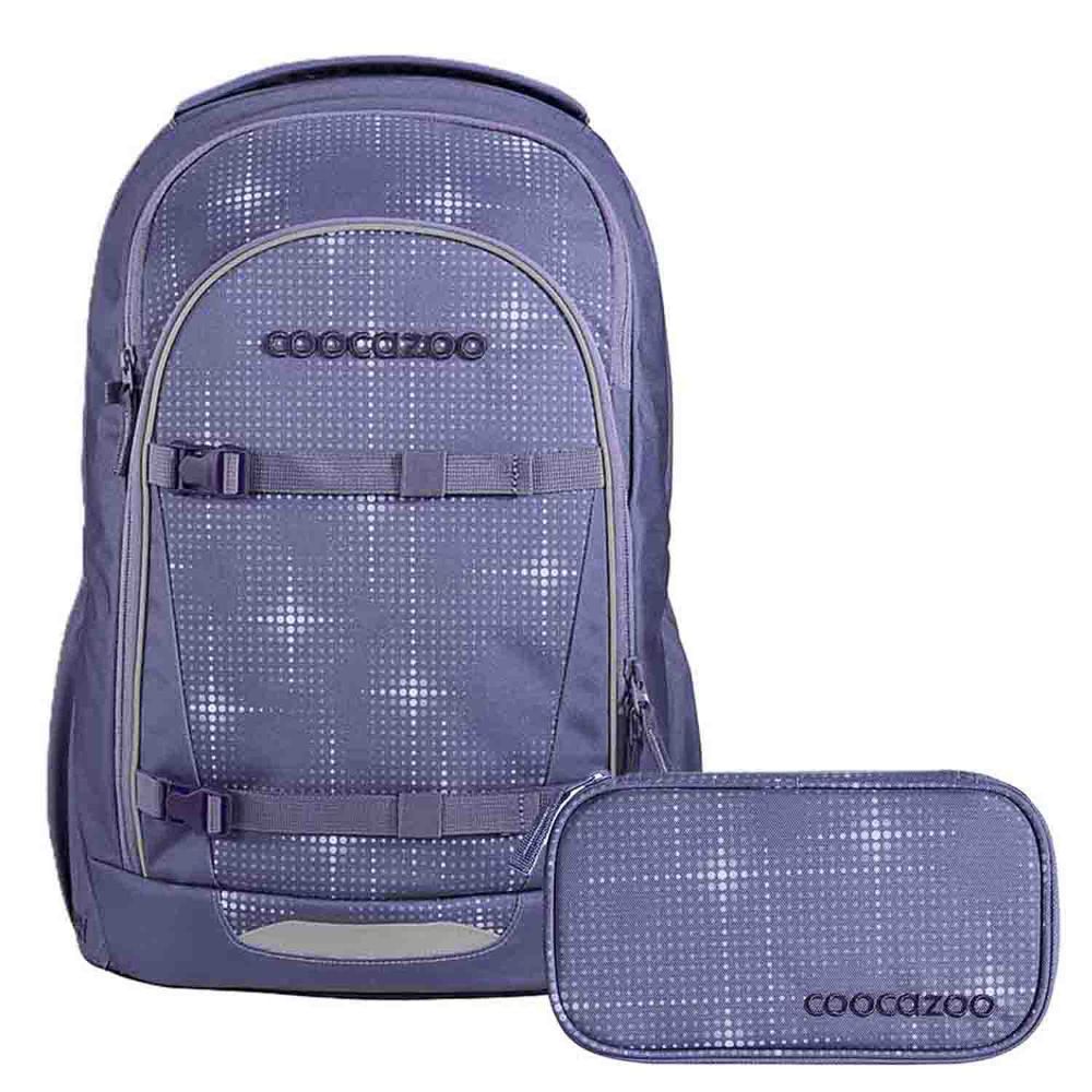 Coocazoo Every Lavender Sky Schulrucksack Set 2tlg.