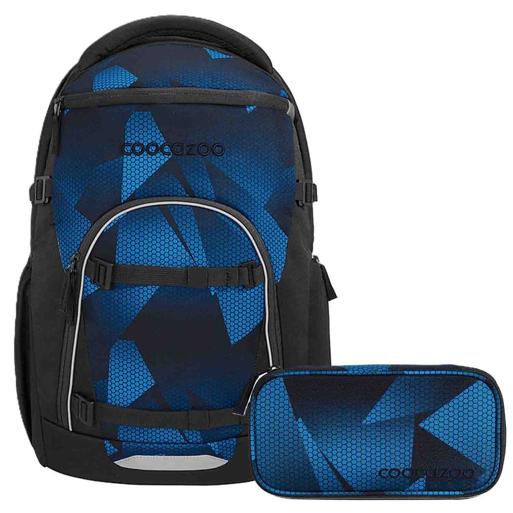 Coocazoo Byte Electric Ice Schulrucksack Set 2tlg.