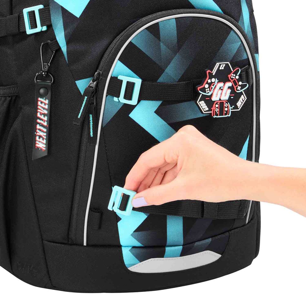 Coocazoo Byte Laser Lights Schulrucksack