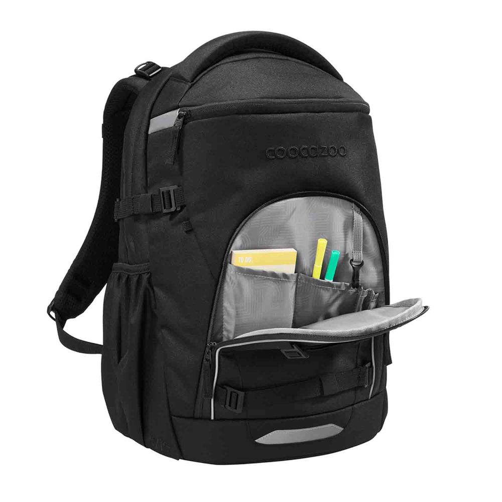 Coocazoo Byte Black Coal Schulrucksack Set 3tlg.