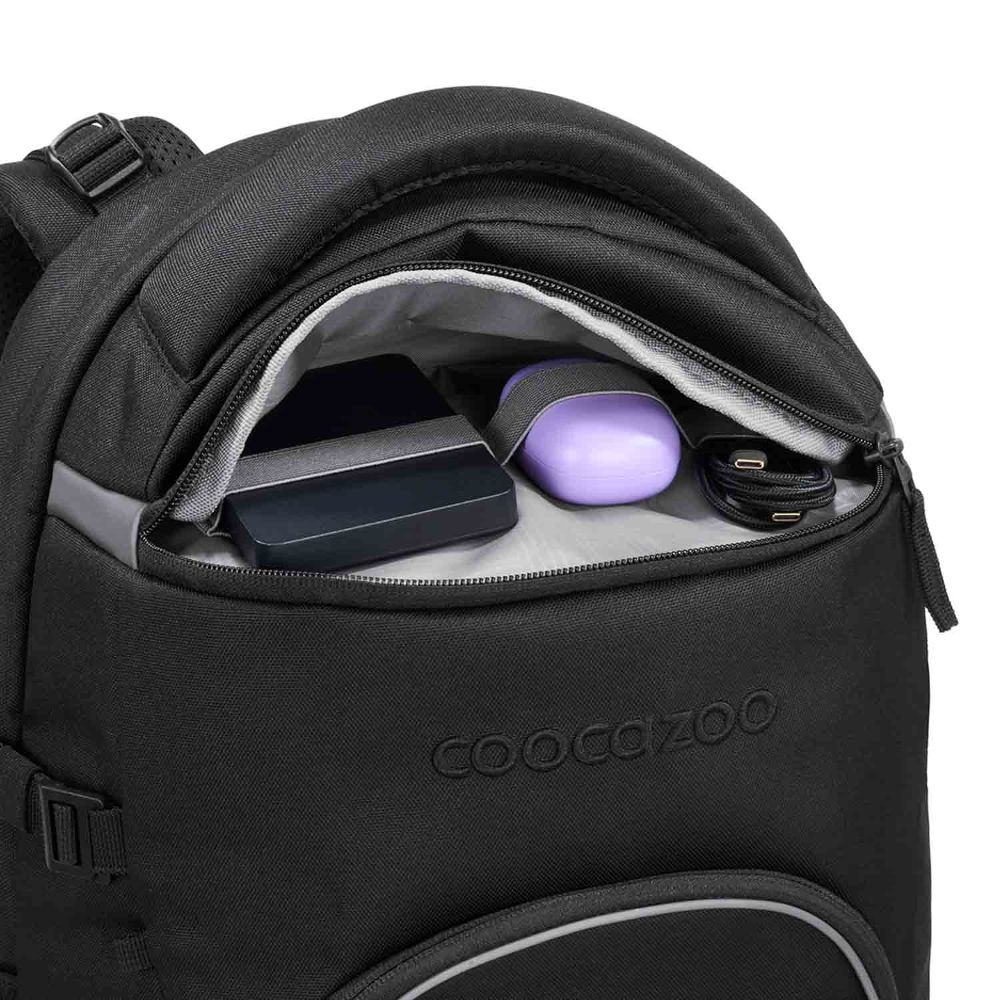 Coocazoo Byte Black Coal Schulrucksack Set 2tlg.
