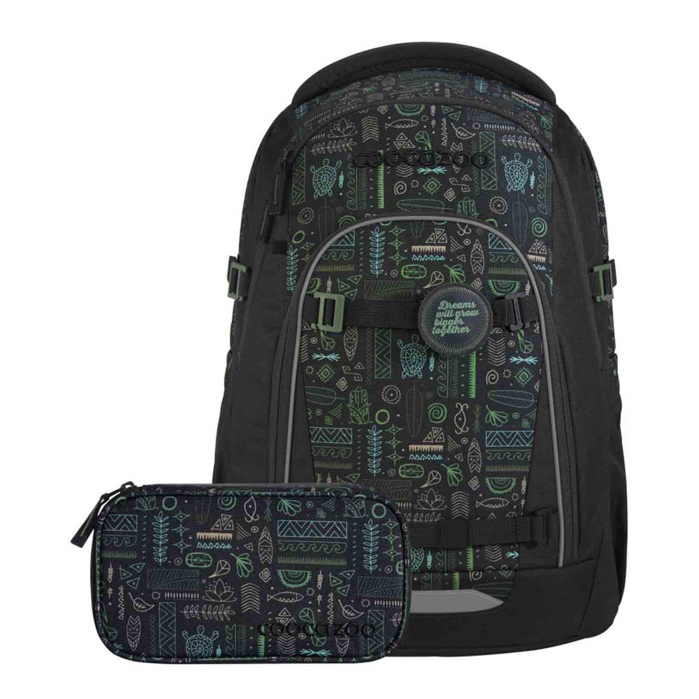 Coocazoo Mate Humedica Free Spirit Special Edition Schulrucksack Set 3tlg.