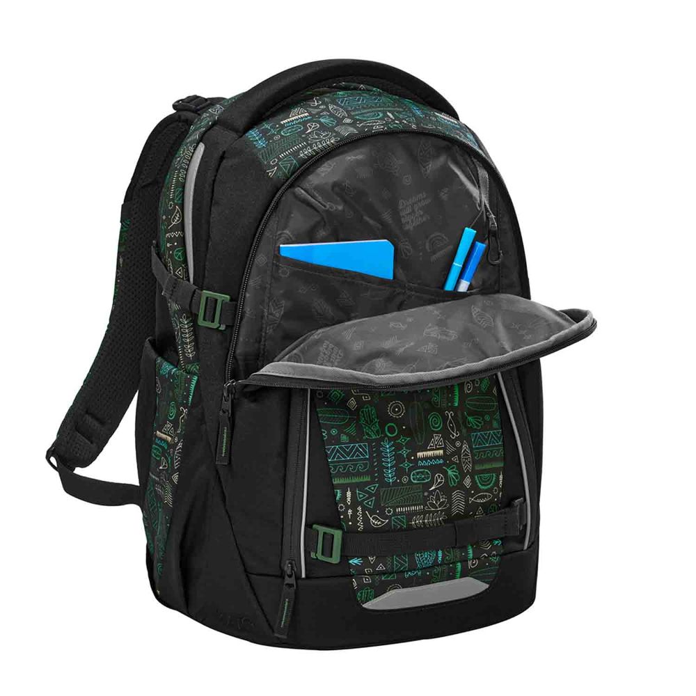 Coocazoo Mate Humedica Free Spirit Special Edition Schulrucksack Set 3tlg.