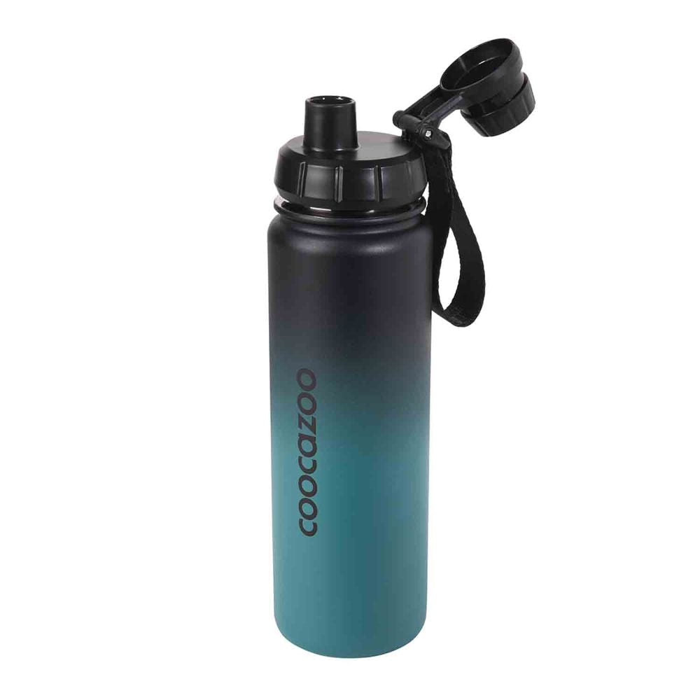 Coocazoo Trinkflasche 0,7 Liter Edelstahl Gradient Teal