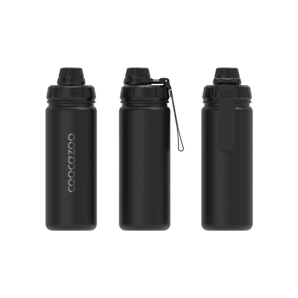 Coocazoo Trinkflasche 0,75 Liter Tritan Black