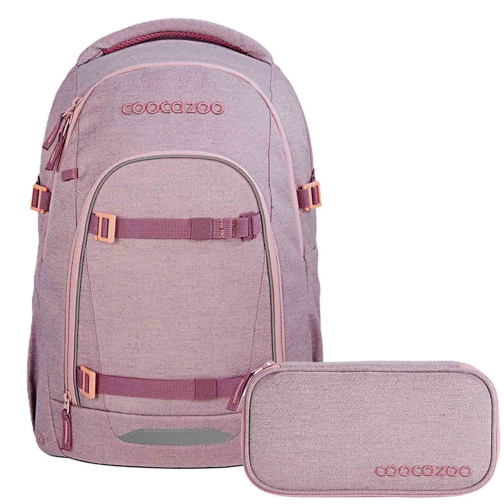 Coocazoo Mate Mixed Faded Rose Special Edition Schulrucksack Set 2tlg.