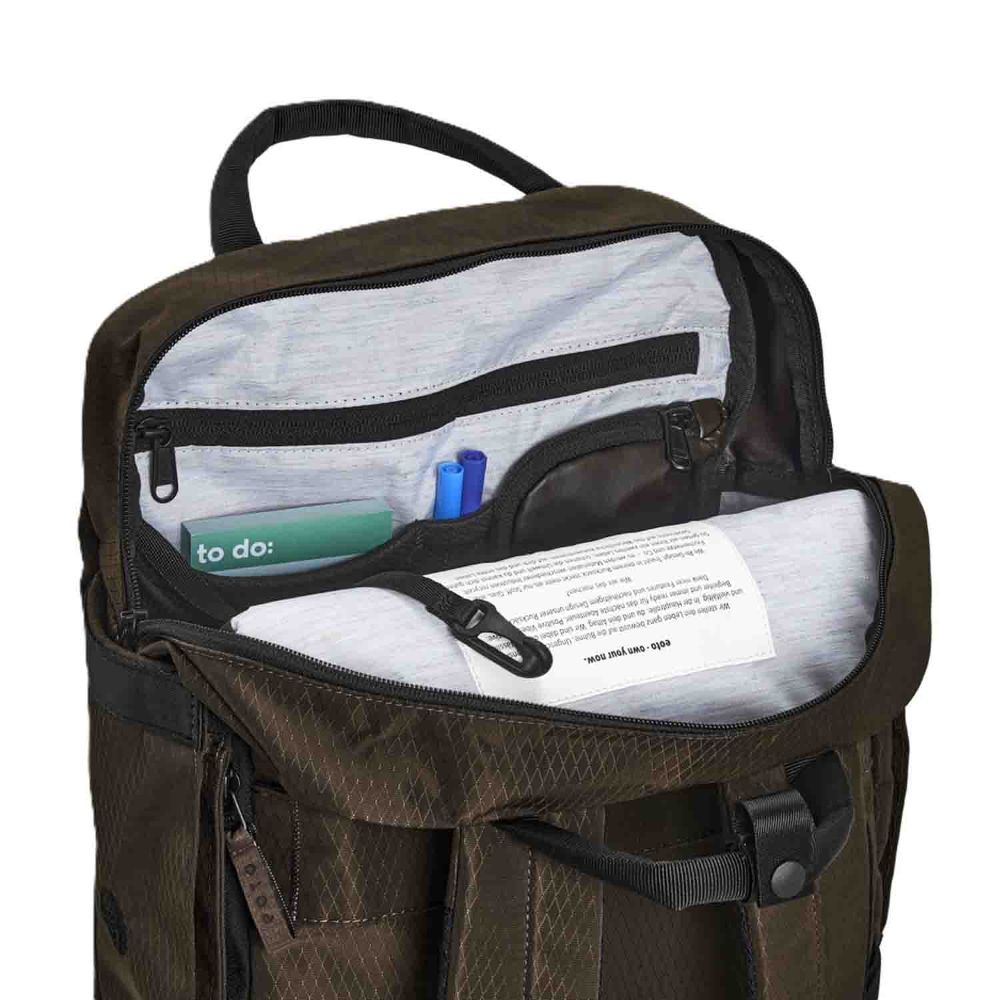 Eoto Small16 Mokka Braun Rucksack