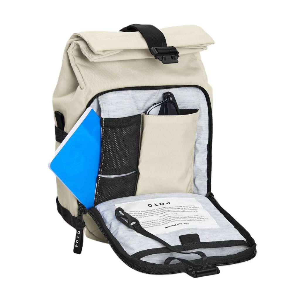 Eoto Dual5 Creme Beige Rucksack