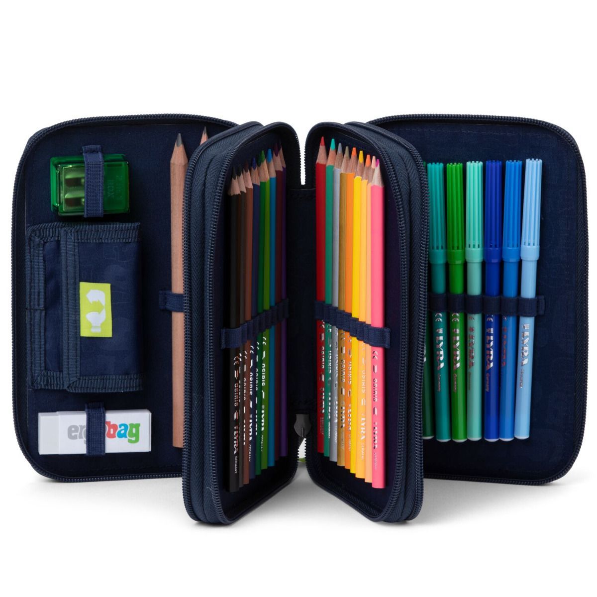 Ergobag Maxi-Mäppchen PerlentauchBär