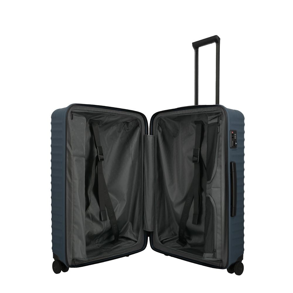 Titan Upgrade Midnight Blue 4 Doppelrollen Trolley L 75 cm
