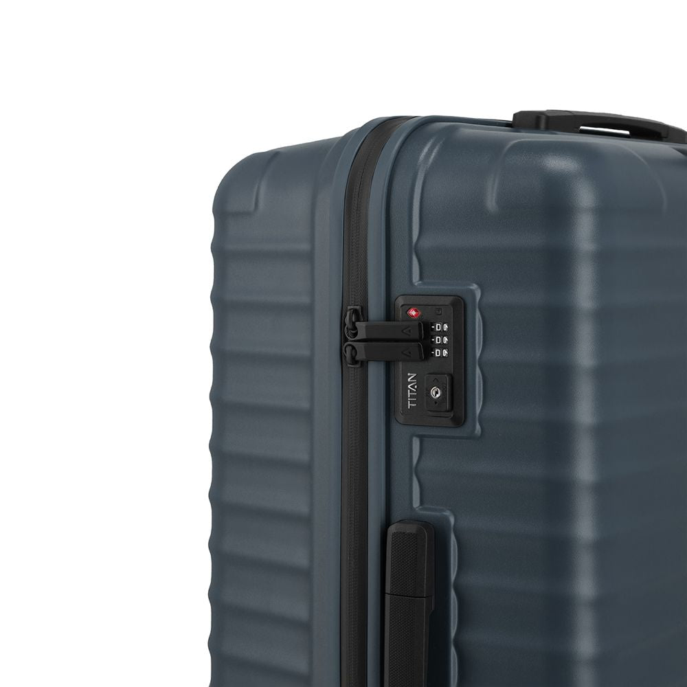 Titan Upgrade Midnight Blue 4 Doppelrollen Trolley L 75 cm