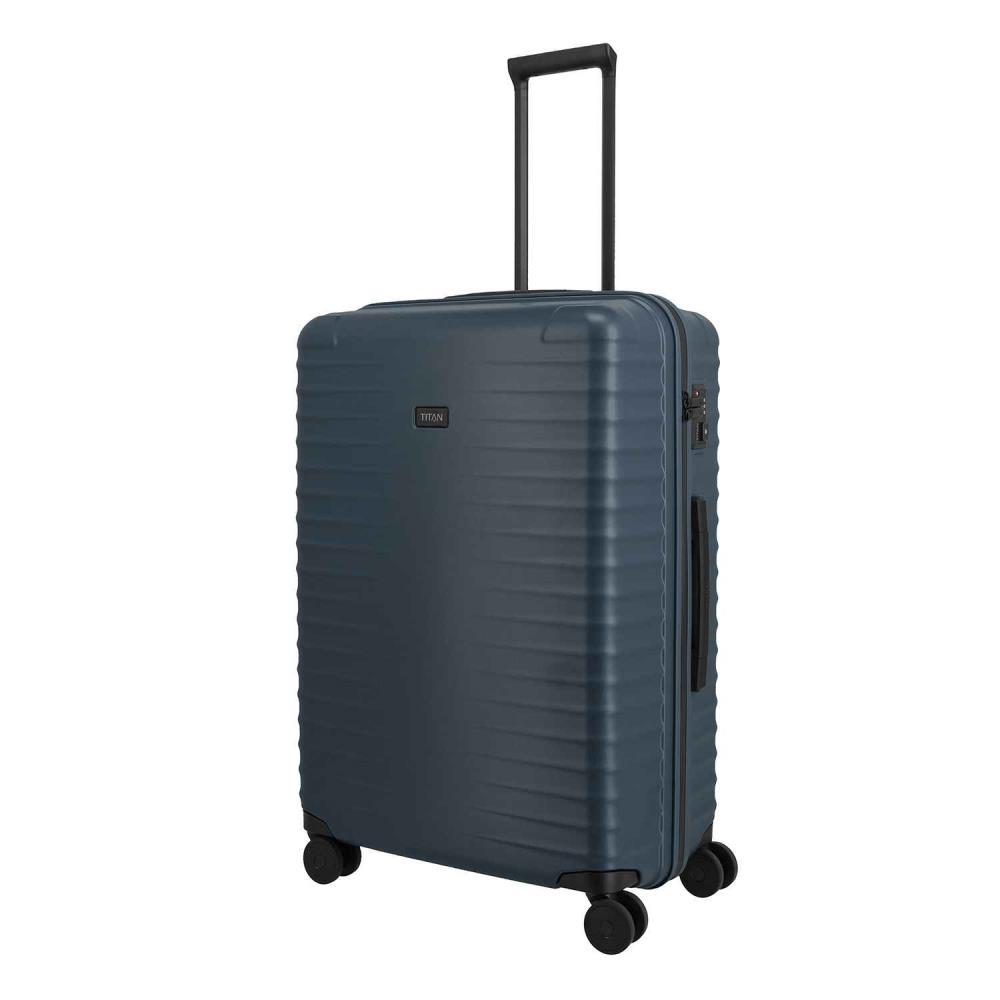 Titan Upgrade Midnight Blue 4 Doppelrollen Trolley L 75 cm