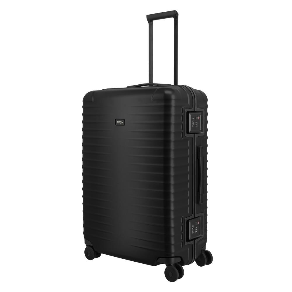 Titan Overseas Nightshade Black 4 Doppelrollen Trolley L 75 cm