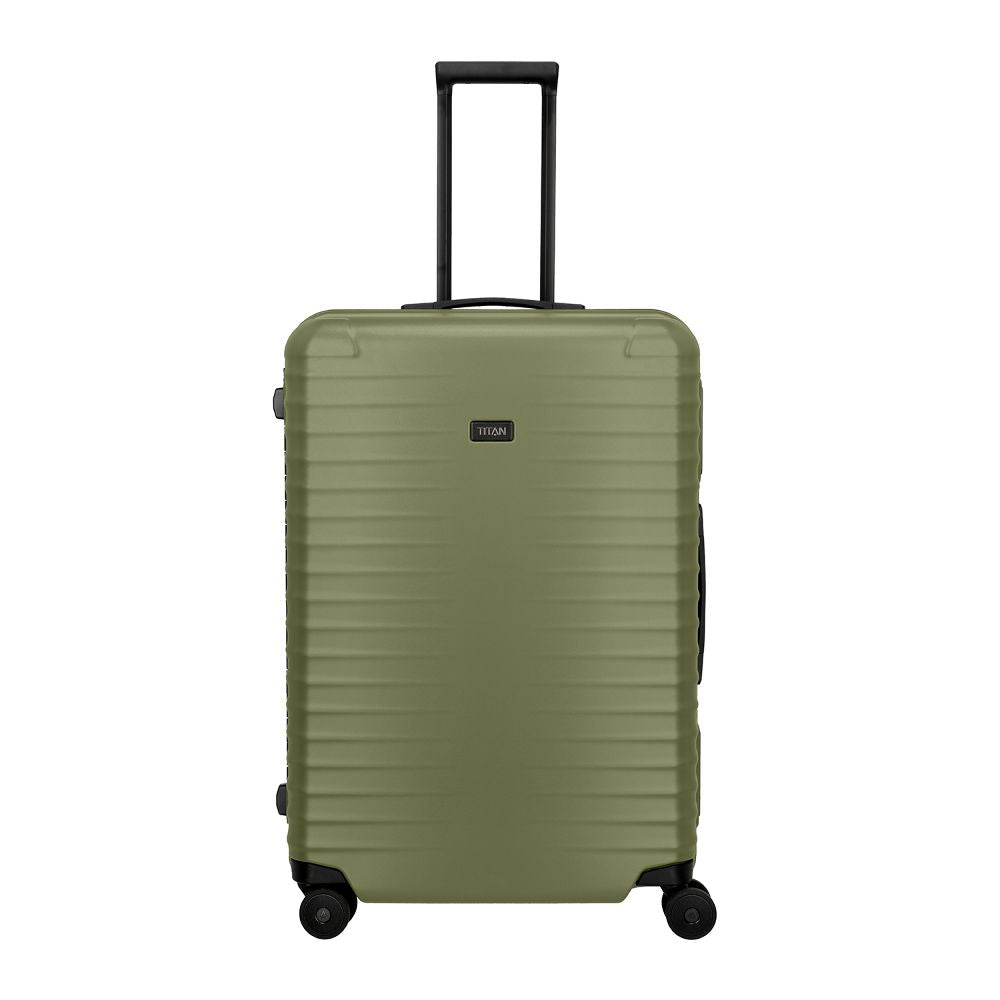 Titan Overseas Forest Green 4 Doppelrollen Trolley L 75 cm