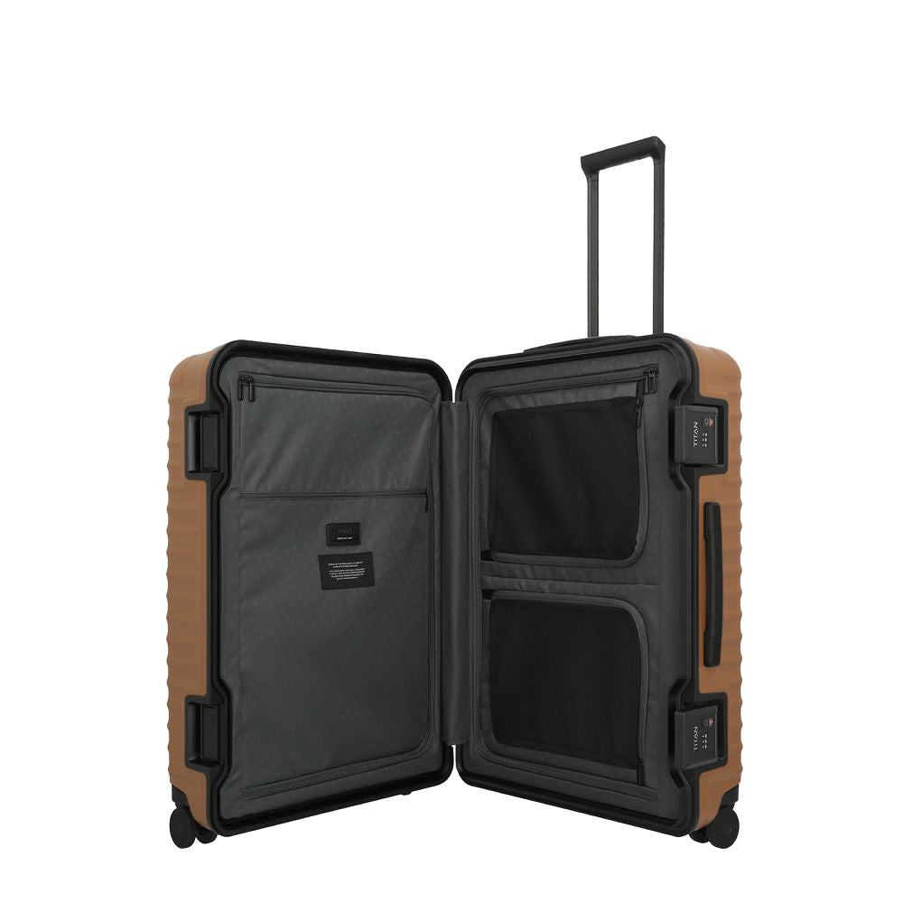Titan Overseas Canyon Bronze 4 Doppelrollen Trolley L 75 cm