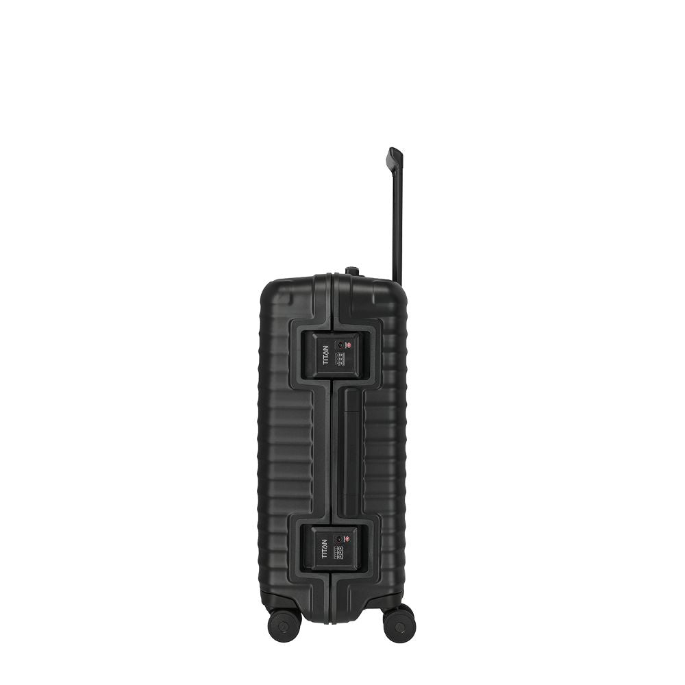 Titan Overseas Nightshade Black 4 Doppelrollen Trolley M 69 cm