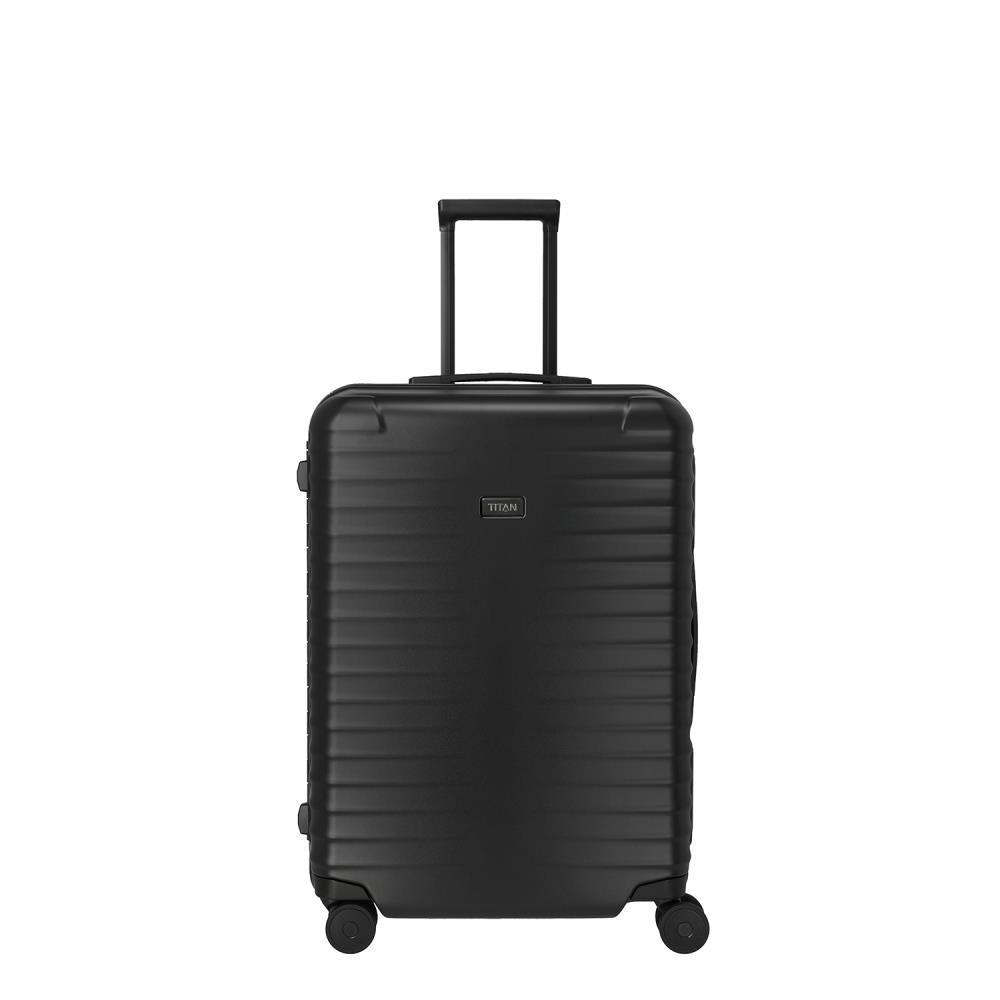 Titan Overseas Nightshade Black 4 Doppelrollen Trolley M 69 cm