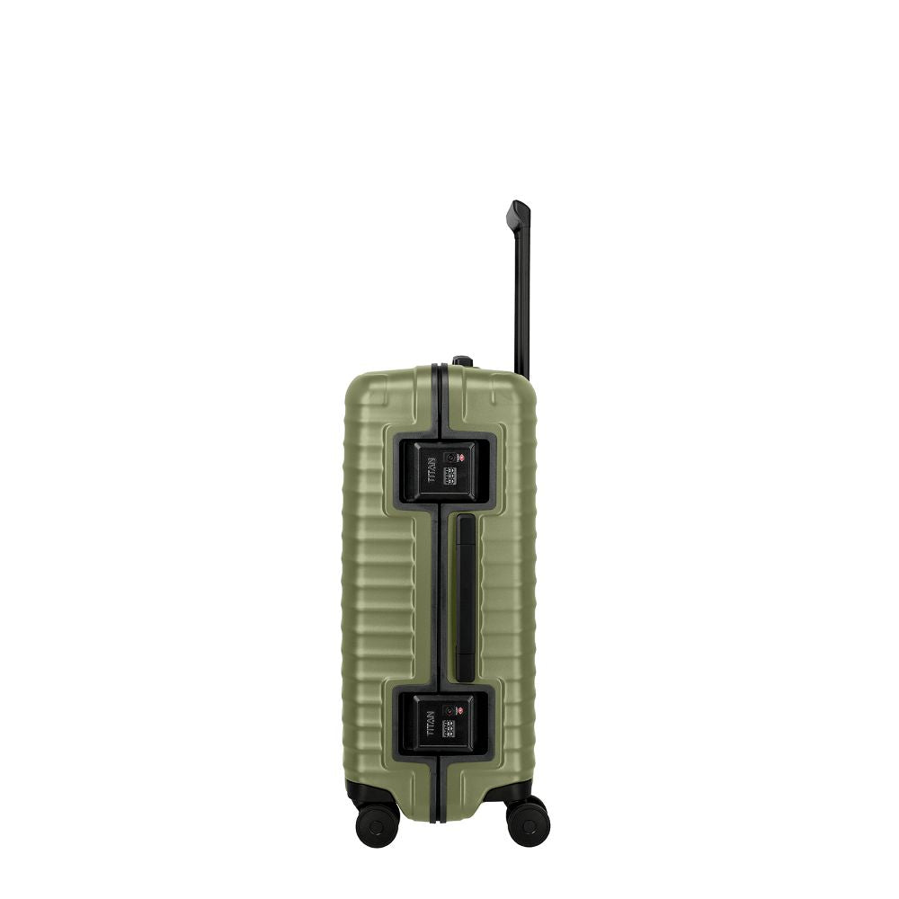 Titan Overseas Forest Green 4 Doppelrollen Trolley M 69 cm