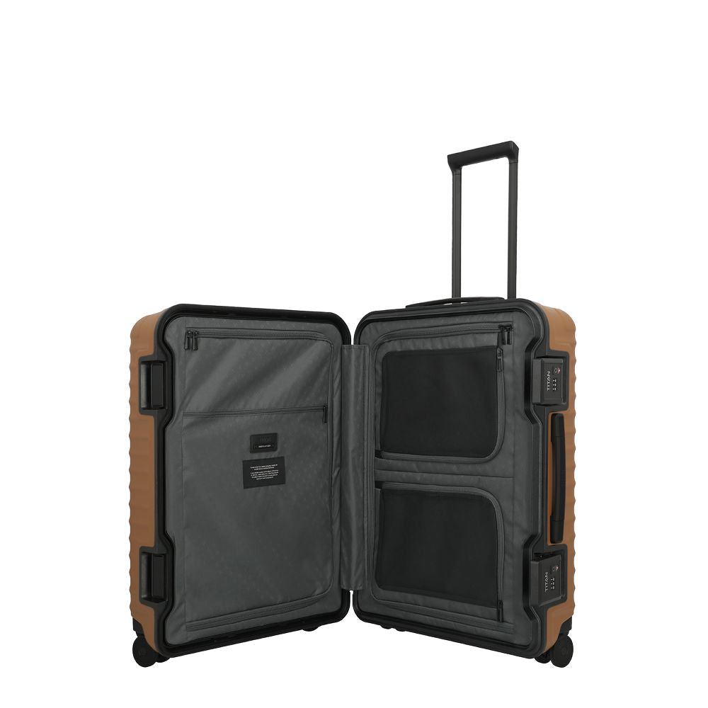 Titan Overseas Canyon Bronze 4 Doppelrollen Trolley M 69 cm