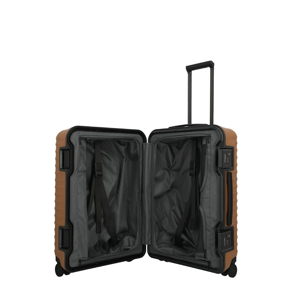 Titan Overseas Canyon Bronze 4 Doppelrollen Trolley M 69 cm